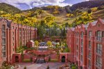 Just steps from Aspen`s signature slopes